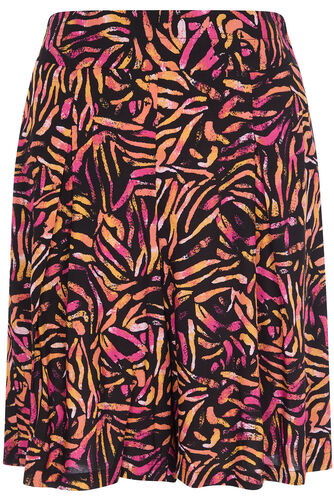 Animal Print Elasticated Shorts