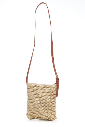 Straw Crossbody Bag