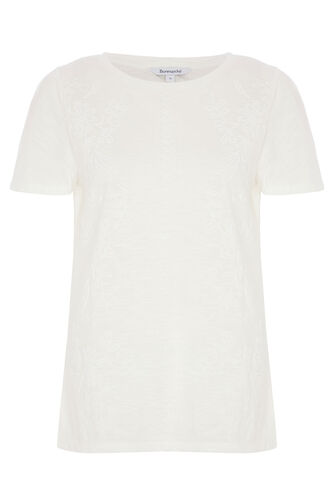 Broderie Print T-Shirt