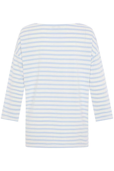 Dash – 3/4 Sleeve Stripe Jersey Top