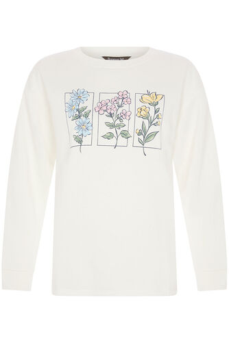 Triple Floral Sweatshirt