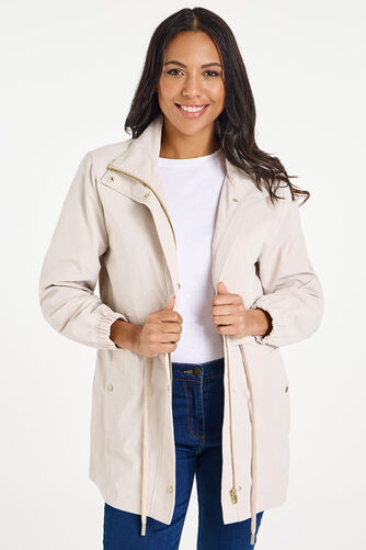 Lightweight Zip Through Coat