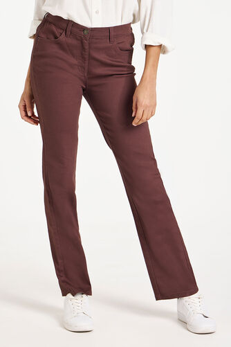 The SARA Coloured Straight Leg Jeans